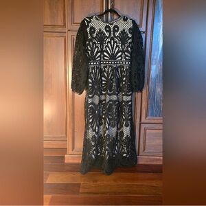 Bohme Black Lace Dress
